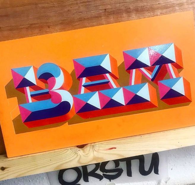 Bam chisel Signsmiths signwriting chalk boards NGS london